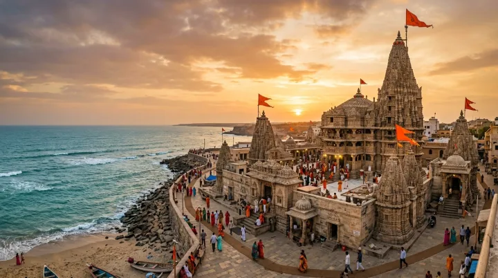 Saurashtra Gujarat pilgrimage temple circuits